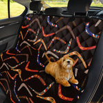 Australian Boomerang Pattern Print Pet Car Back Seat Cover