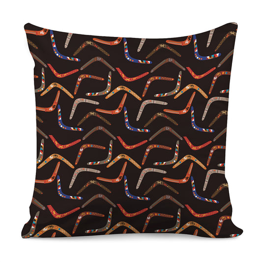Australian Boomerang Pattern Print Pillow Cover