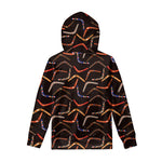 Australian Boomerang Pattern Print Pullover Hoodie