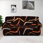 Australian Boomerang Pattern Print Sofa Cover