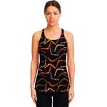 Australian Boomerang Pattern Print Women's Racerback Tank Top