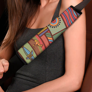 Australian Ethnic Pattern Print Car Seat Belt Covers