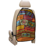 Australian Ethnic Pattern Print Car Seat Organizers
