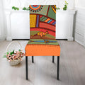Australian Ethnic Pattern Print Dining Chair Slipcover
