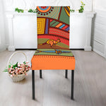 Australian Ethnic Pattern Print Dining Chair Slipcover