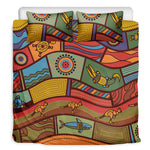 Australian Ethnic Pattern Print Duvet Cover Bedding Set