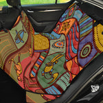 Australian Ethnic Pattern Print Pet Car Back Seat Cover