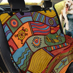 Australian Ethnic Pattern Print Pet Car Back Seat Cover