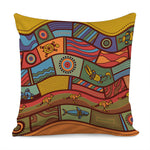 Australian Ethnic Pattern Print Pillow Cover
