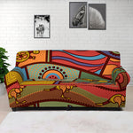 Australian Ethnic Pattern Print Sofa Cover