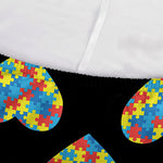 Autism Awareness Heart Pattern Print Sofa Cover