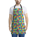 Autism Awareness Jigsaw Print Apron