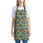 Autism Awareness Jigsaw Print Apron