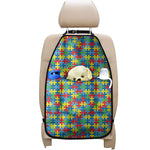 Autism Awareness Jigsaw Print Car Seat Organizers