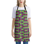 Autism Awareness Puzzle Print Apron