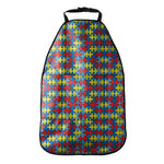 Autism Awareness Puzzle Print Car Seat Organizers