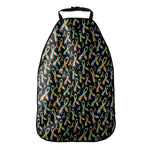 Autism Awareness Ribbon Pattern Print Car Seat Organizers