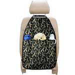 Autism Awareness Ribbon Pattern Print Car Seat Organizers