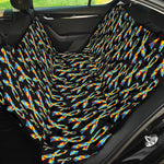 Autism Awareness Ribbon Pattern Print Pet Car Back Seat Cover