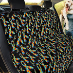 Autism Awareness Ribbon Pattern Print Pet Car Back Seat Cover