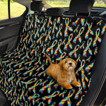 Autism Awareness Ribbon Pattern Print Pet Car Back Seat Cover