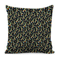 Autism Awareness Ribbon Pattern Print Pillow Cover