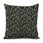 Autism Awareness Ribbon Pattern Print Pillow Cover
