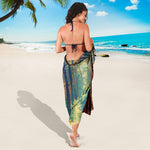 Autumn Forest Print Beach Sarong Wrap