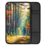 Autumn Forest Print Car Center Console Cover