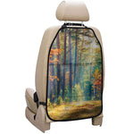 Autumn Forest Print Car Seat Organizers