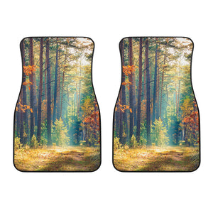 Autumn Forest Print Front Car Floor Mats