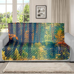 Autumn Forest Print Futon Protector