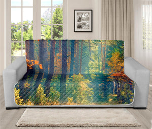 Autumn Forest Print Futon Protector