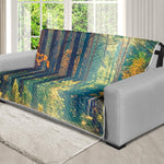 Autumn Forest Print Futon Protector