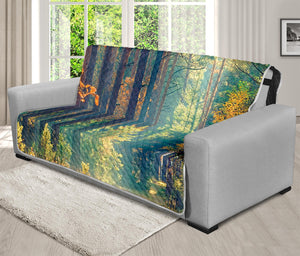 Autumn Forest Print Futon Protector