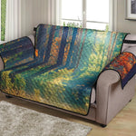 Autumn Forest Print Loveseat Protector