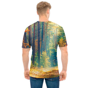 Autumn Forest Print Men's T-Shirt