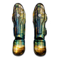 Autumn Forest Print Muay Thai Shin Guards