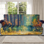 Autumn Forest Print Oversized Sofa Protector