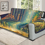 Autumn Forest Print Oversized Sofa Protector