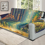 Autumn Forest Print Oversized Sofa Protector