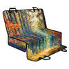 Autumn Forest Print Pet Car Back Seat Cover