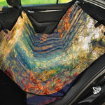 Autumn Forest Print Pet Car Back Seat Cover