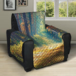 Autumn Forest Print Recliner Protector