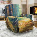 Autumn Forest Print Recliner Slipcover