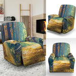 Autumn Forest Print Recliner Slipcover