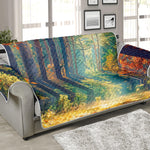 Autumn Forest Print Sofa Protector