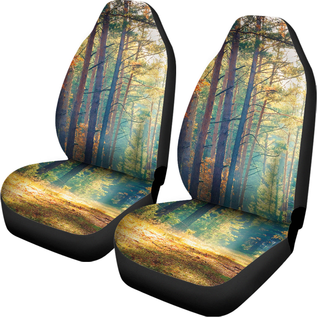 Autumn Forest Print Universal Fit Car Seat Covers