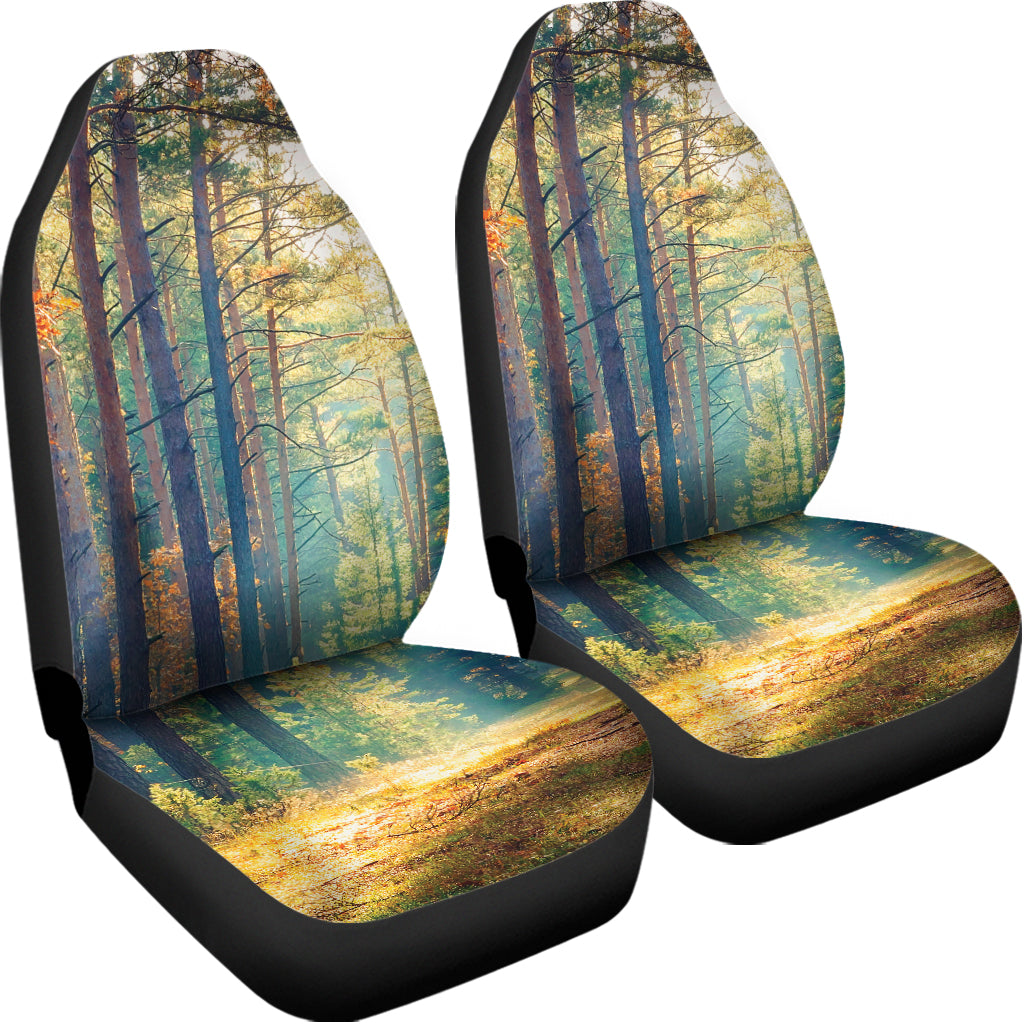 Autumn Forest Print Universal Fit Car Seat Covers