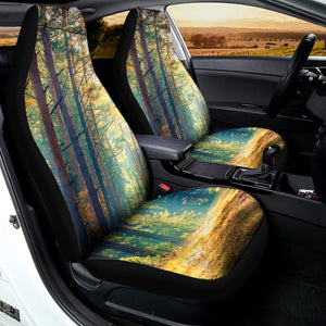 Autumn Forest Print Universal Fit Car Seat Covers
